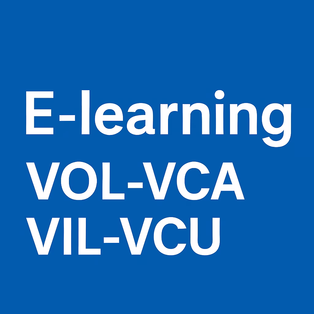 E-learning VOL/VCA/VIL/VCU/VCA