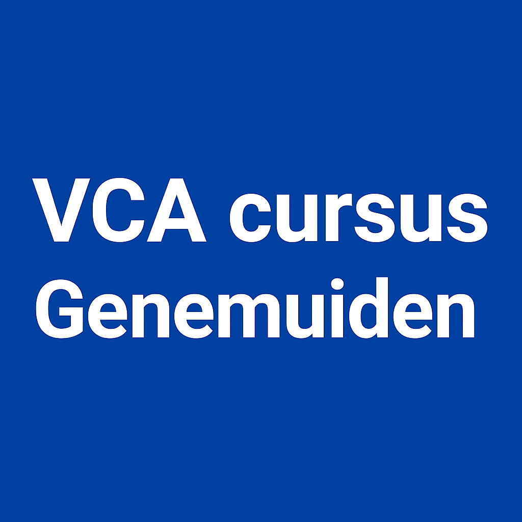 Genemuiden VCA Cursus